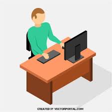 Man Behind The Desk