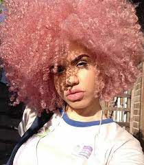 Which Color Would You Dye Your Hair Cloe Follow Bougee Bratz For More Curly Hair Styles Pastel Pink Hair Natural Hair Styles