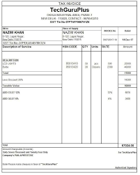 Goods and services tax bill 2009. 14 Free Tax Invoice Format Gst Pdf Psd File For Tax Invoice Format Gst Pdf Cards Design Templates