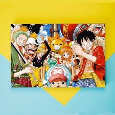 Fiber premium pilihan warna frame : Poster Hiasan Dinding Kamar Wall Decor Lukisan One Piece Pajangan Dinding Anime Sop197 Shopee Indonesia