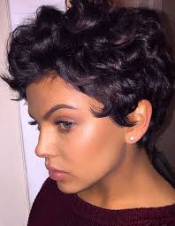 This gives a whole new look to the pixie. 20 Pixie Cut For Curly Hair Pixie Cut Haircut For 2019
