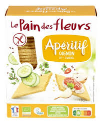 Pain Des Fleurs Crackers Oignon 150g Bio Planet