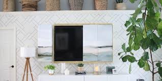 Michael's mount castle in england. Diy Hidden Tv Art Frame House Mix