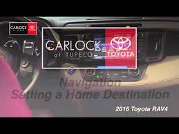 2016 Toyota Rav4 Navigation And Bluetooth Tutorial Youtube