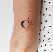 To Symbolize That All The Time Day Or Night Jesus Is Present And Enough Astronomical Tattoo Sun Tattoos Tattoos