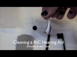 Open the battery door when the hearing aid. Cleaning Receiver In The Canal Ric Hearing Aid Hearing Healthcare Centers Boulder Co Youtube