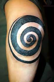 Spiral On Elbow Tattoo Idea Spiral Tattoos Elbow Tattoos Knee Tattoo