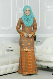 Kurung Moden Songket Carmela Model Baju Wanita Pakaian Wanita Gaun Perempuan