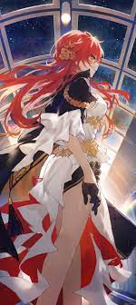 Wallpaper : Honkai Star Rail, artwork, Himeko Honkai Star Rail, anime  girls, redhead, long hair, yellow eyes, earring, dress, gloves, stars, SWKL  3104x6959 - Yukinoshita - 2236718 - HD Wallpapers - WallHere