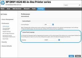 Hp deskjet ink advantage 4675. Hp Printers Control Panel Displays The Wrong Language Hp Customer Support