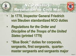 The following winter, steuben wrote regulations for the order and discipline of the troops of the united if you'd like to learn more about von steuben or read the blue book, we are. Initial Entry Training Ppt Video Online Download