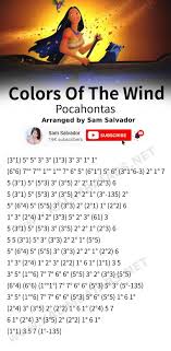 Maybe you would like to learn more about one of these? Colors Of The Wind Pocahontas Kalimba Tabs Letter Number Notes Tutorial Kalimbatabs Net