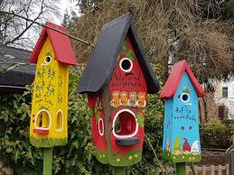 vogelhaus nistkasten und futterhaus wir sind ausgeflogen geburtstag weihnachten hochzeit einzug geschenk per wooden bird houses bird house fairy house