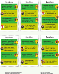 Take up these kids trivia questions and try these 5th grade trivia questions that you can learn a lot . First Grade Trivia Worksheet Education Com