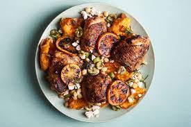 Brush thin cuts of meat with a sweet and spicy marinade for a. 107 Main Course Recipes For A Dinner Party Epicurious