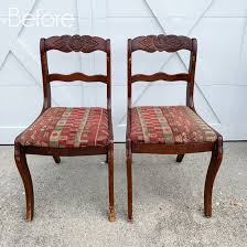 If the chair is going somewhere that gets dirty, like in a kitchen, you should consider fabrics that can be easily cleaned. How To Replace A Chair Cushion Confessions Of A Serial Do It Yourselfer