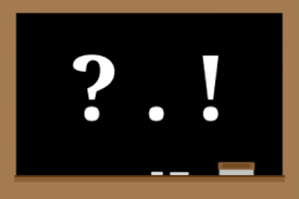 A rhetorical question is asked to make a point, and does not expect an answer (often the answer is implied or obvious). Periods Question Marks And Exclamation Points Improve Your English