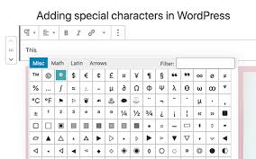 When i click a button it should open a page or document. How To Add Special Characters In Wordpress Posts