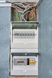 Homeadvisor's electrical wiring cost guide lists average prices per square foot for wires and installation costs for adding new wiring, or rewiring a home. Home Electrical System Electric Fuse Box Wiring With New Modern Stock Photo Picture And Royalty Free Image Image 128259857