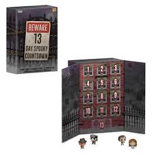13 Day Spooky Countdown Funko Pop Advent Calendar In 2020 Halloween Countdown Calendar Halloween Countdown Halloween Advent Calendar