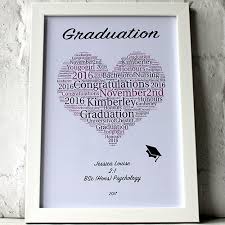 She cut out blocks from some of the shirts my dad wore when he was a boy. Personalised White Graduation Gift Ideas For Her Frame Madeat94