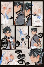 Yaoi porn comics Genshin Impact – I want to taste you. Pairing: Neuvillette  & Wriothesley