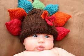 Hand knit turkey hat newborn baby photo by littlebirdlucy. Turkey Feather Hat Baby Hats Knitting Knitted Hats Turkey Feathers