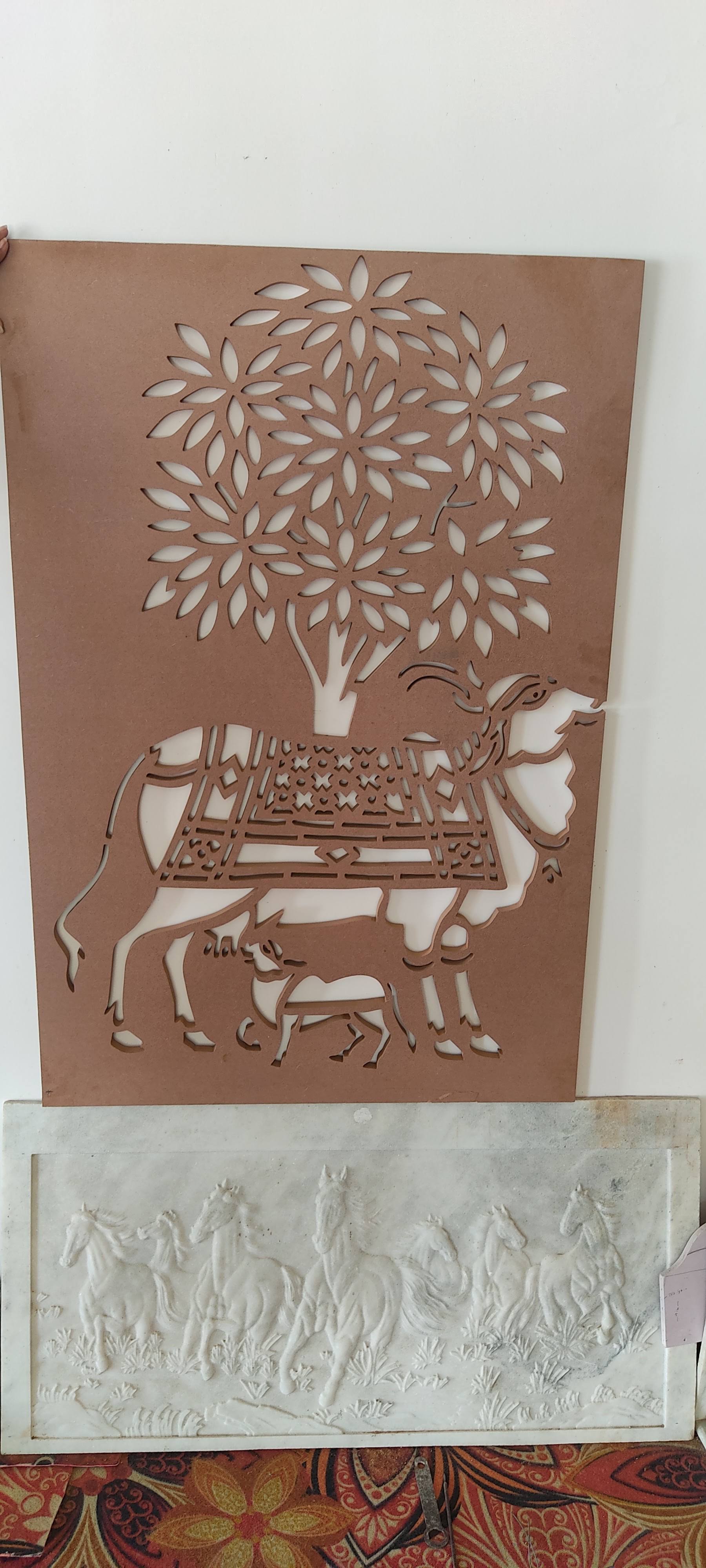 Mdf cnc jaali cutting product image