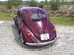 Image result for Bordeaux Red 1949 Beetle