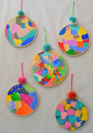 Sometimes drawings are just drawings, with nothing more than a fun playtime showing itself on the page. Embroidery And Stitching With Kids Artbar