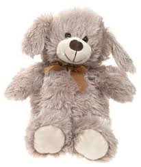 Pluschtier Hund Mit Langem Fell Colour Stoffhund In Braun Stehend Ca 30 Cm Pluschtier Plusch Tiere