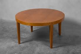 Extremely rare bauhaus colored nesting tables b9, marcel breuer/ thonet license. Danish Teak Round Coffee Table By Severin Hansen For Haslev Mobelsnedkeri 1960s For Sale At Pamono