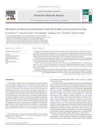 Maine dil pe likha tera naam. Pdf Derivation Of Indices Of Socio Economic Status For Health Services Research In Asia