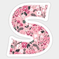 Find the perfect s alphabet stock photo. Floral Letter S Alphabet Letters With Flowers Sticker Teepublic