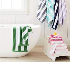 Zexxxy women bath wrap towel for shower with pocket straps robe&facial headband. Rugby Stripe Kids Bath Towel Pottery Barn Kids