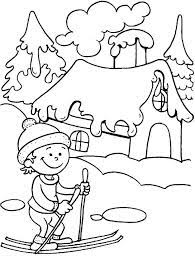 Color 5 different pages and encourage your kids to have a fun and creative playtime. Winter Is The Time To Take A Ski Ride Coloring Page Coloring Pages Winter Winter Coloring Pages Winter Coloring Pages For Kids
