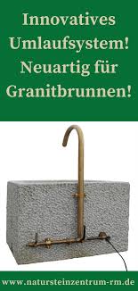 Edelstahl Oder Messing Wasserhahn Fur Diesen Wunderschonen Gartenbrunnen Aus Stein Naturstein Ist Einzigartig Und Diese Brunn Brunnen Wasserhahn Garten Granit