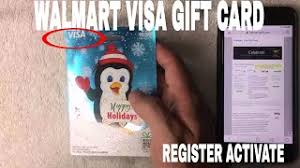 If you buy a walmart gift card and there is a visa logo on that card, you will be able to use that gift card exact like a visa credit card. How To Register Activate Walmart Visa Gift Card Youtube