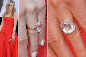 Celebrity Engagement Rings Jennifer Aniston Wedding Ring Celebrity Rings Celebrity Engagement Rings