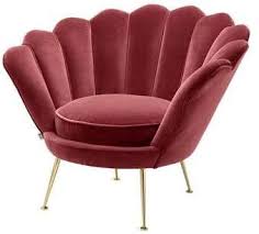 Eichholtz Trapezium Barrel Chair Wayfair In 2020 Red Velvet Chair Red Accent Chair Barrel Chair