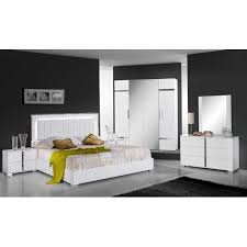 Design intérieur chambre à coucher : Chambre A Coucher Complete Design Moderne Panel Meuble Magasin De Meubles En Ligne