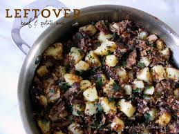 How to use up leftover prime rib. Leftover Roast Beef Potato Hash Elizabeth S Kitchen Diary