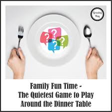 Do you have some tried and true dinner table games to share? The Quietest Game To Play Around The Dinner Table Who Has The Spoon Growing Play