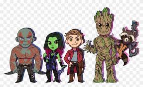 Please contact us if you want to publish a guardians. Guardians Of The Galaxy Guardians Of Galaxy Groot Chibi Clipart 2388527 Pikpng