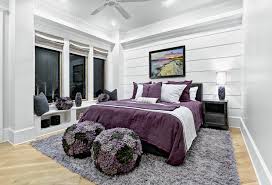 Girls room decor ideas ideas, little, diy, shabby chic, tween, organization, toddler, paint, boho, shared, modern, young, big and vintage. Purple And Gray Girl S Room Contemporary Girl S Room Beach Chic Design