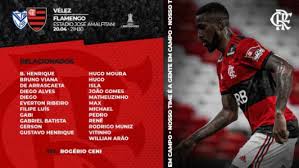 Parecer do advogado será usado pelo clube. Flamengo Divulga Relacionados Para Encarar O Velez Em Buenos Aires Veja Lista Lance