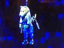Denver nuggets mascot rocky gets sprayed with silly string in the stands by other mascots for rocky's birthday at the pepsi center during the game against the charlotte hornets jan. Nuggets Mascot Passes Out Video