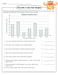 Graphing and data interpretation worksheets. Favorite Color Bar Graph Kidspressmagazine Com Graphing Worksheets 3rd Grade Math Worksheets Line Graph Worksheets