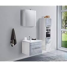 Emotion Ensemble De Meuble De Salle De Bain Santini 60 3 Pieces Aspect Beton Amazon Fr Cuisine Maison Wc Inrichting Badkamerdecoratie Badkamermeubels