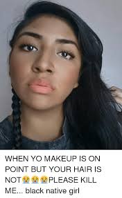 black before and after makeup meme